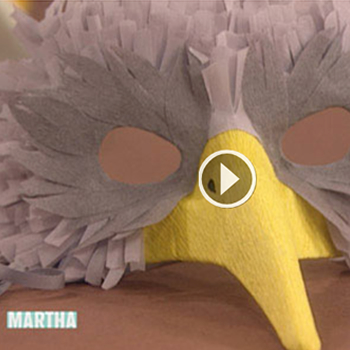 Martha Steward Bird Mask Project